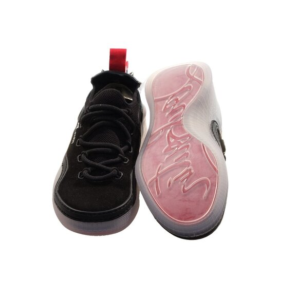 Christian Louboutin Arpoador Donna Flat Black Laceup Suede Sneakers EU36 US6 - Picture 5 of 6